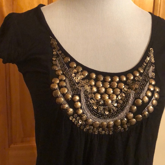 American Rag black beaded band dress - Picture 5 of 5